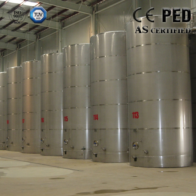  Double Jacket Industrial Chemical Storage Tanks For Acid Base Additives