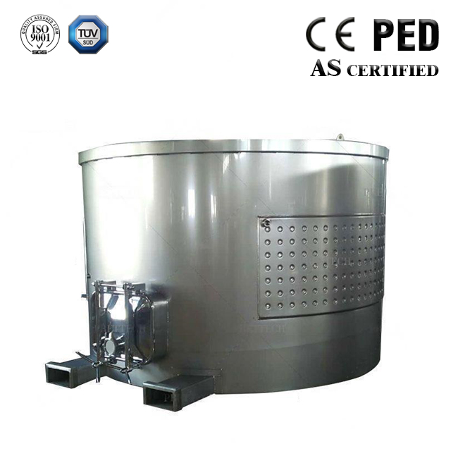 Open Top Portable Wine Tank for Red Wine Making