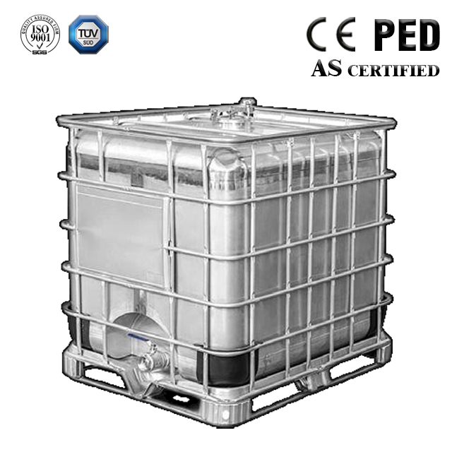 Stainless Steel Intermediate Bulk Container 