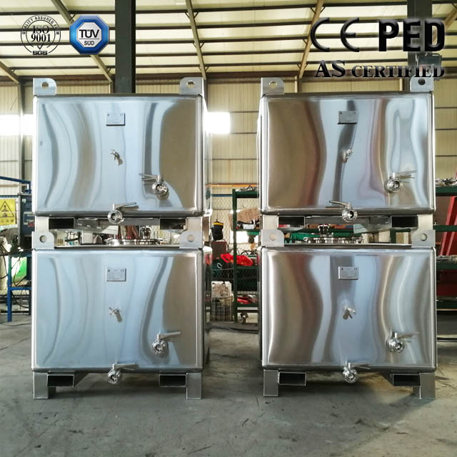 Stainless Steel IBC Tank (Mold Type Welding)