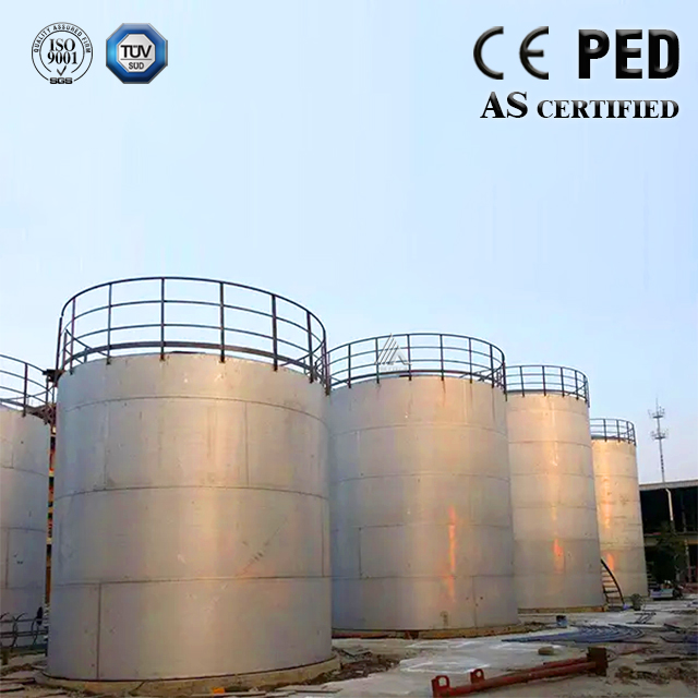 50KL Stainless Steel Chemical Storage Tanks