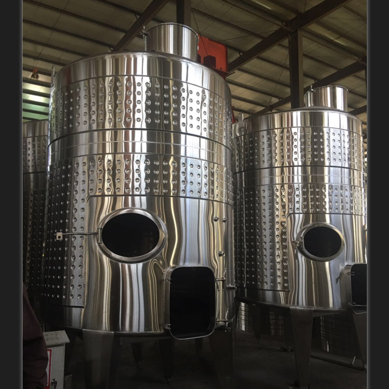 Commercial Wine Fermentation Tank with 2 Manway