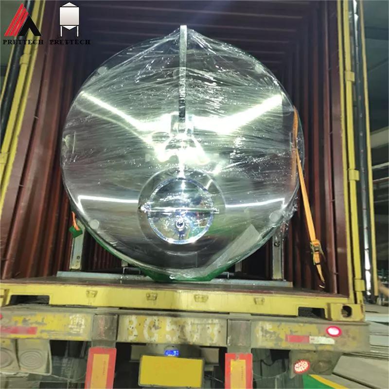 package of stainless steel mixing vessel