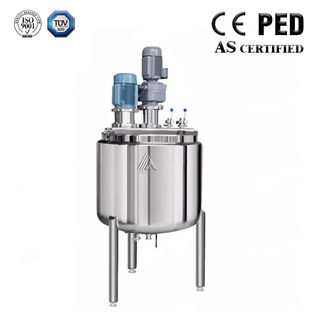 SS304 Double Jacket Stainless Mixer Tank For Painting Industry