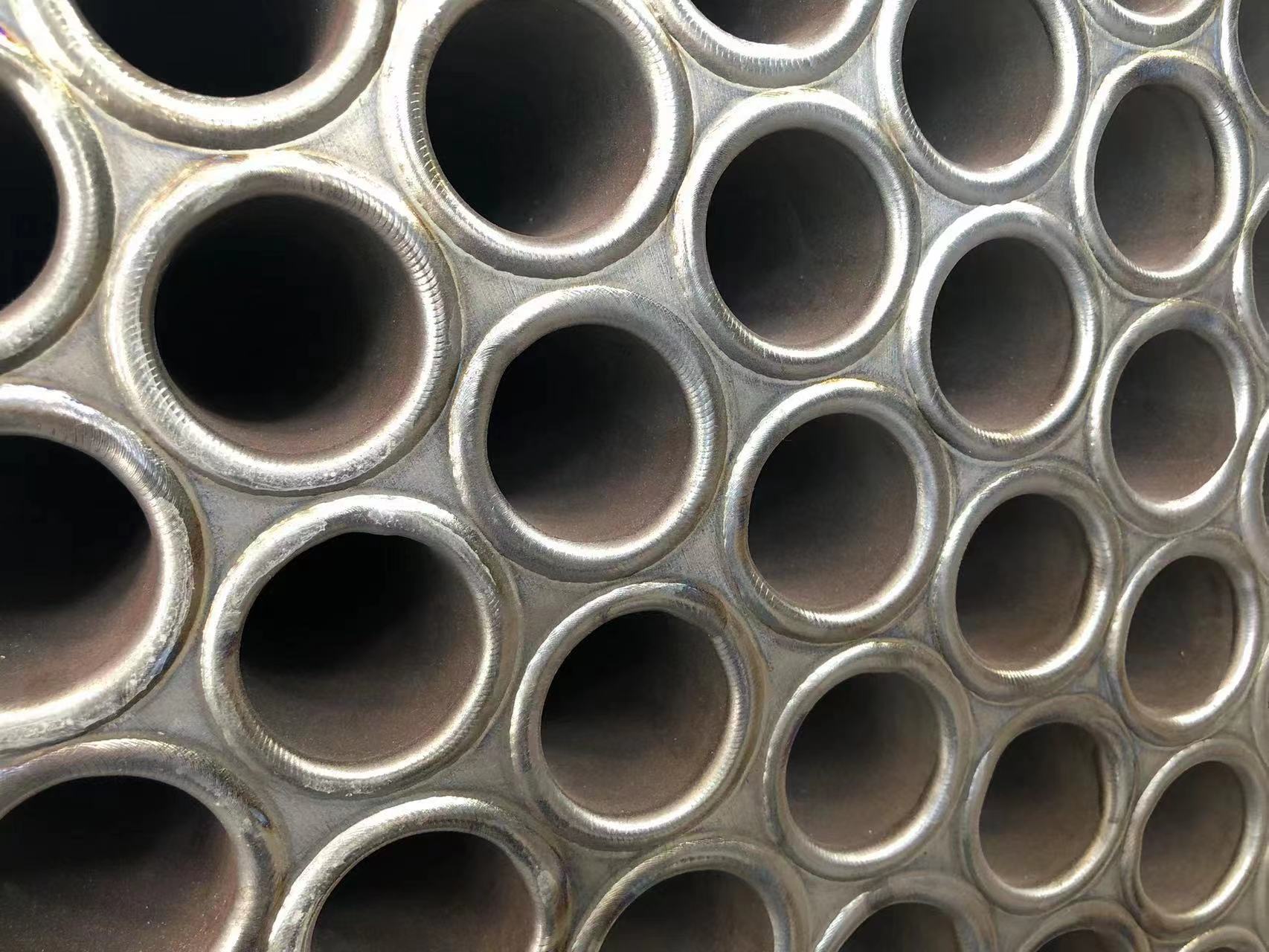 welding process of u tube type heat exchanger