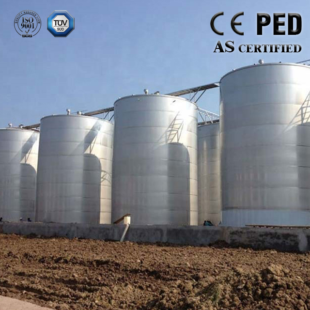 8KL Stainless Steel Chemical Storage Tank For Organic Chemical Material