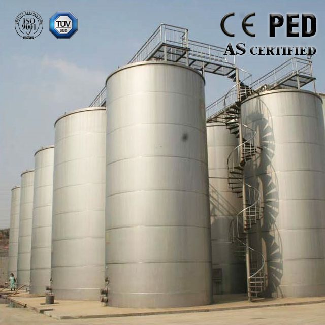 25KL Stainless Steel Edible Oil Storage Tank Design For Sunflower Oil