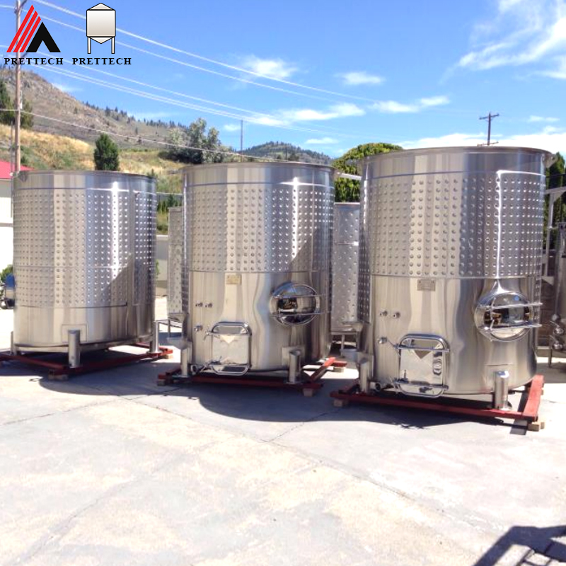 variable capacity fermentation tanks