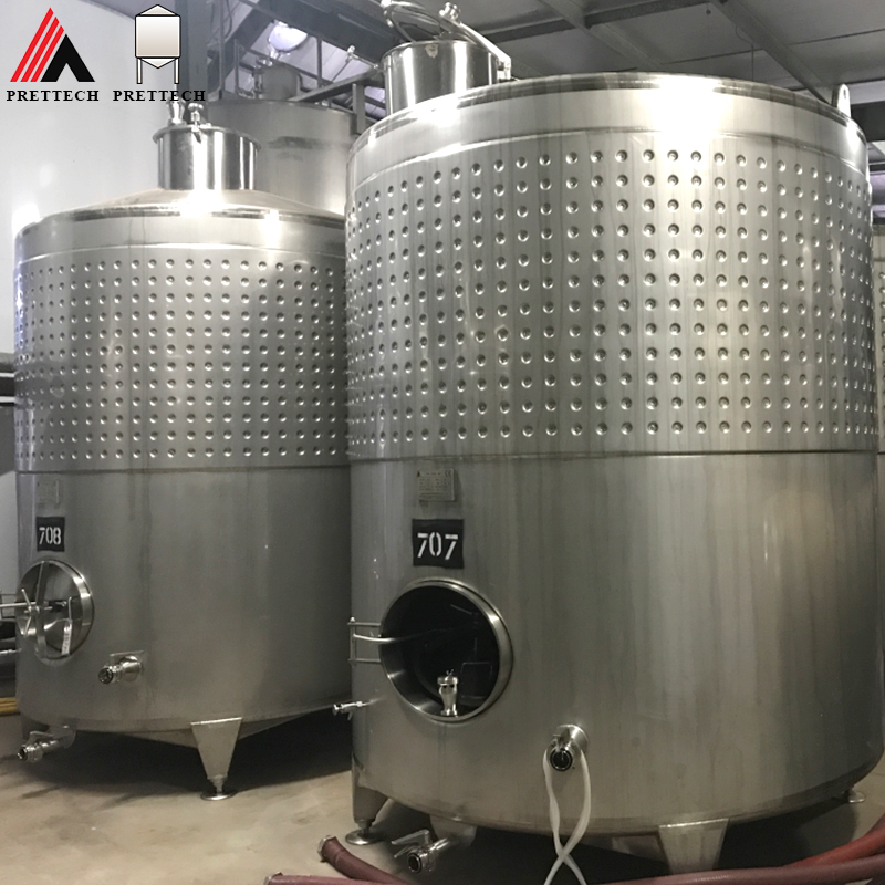 stainless steel fermentation tanks