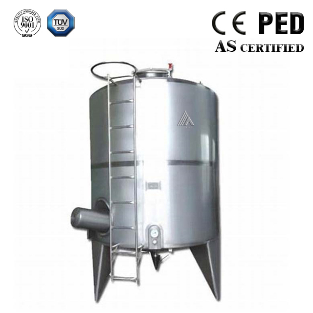 Double Jacketed Steel Mixing Tank For Daily Use Chemical 