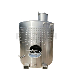 Stainless Steel Wine Forkable Tank with Dimple Jacket