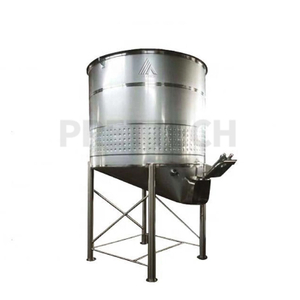 Open Top Fermentation Vessel with Large Off-cone Bottom 