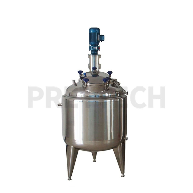 Single Layer Stainless Steel Liquid Mixing Tank For Daily Use Chemical