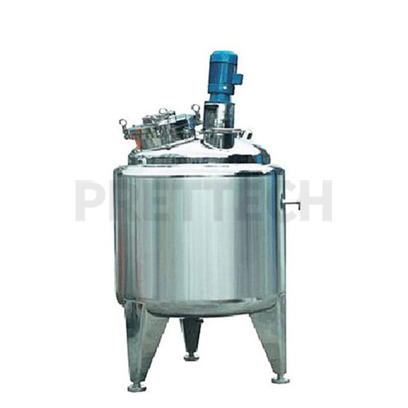 Jacketed Mixing Tank with Agitator For Daily Use Chemical 