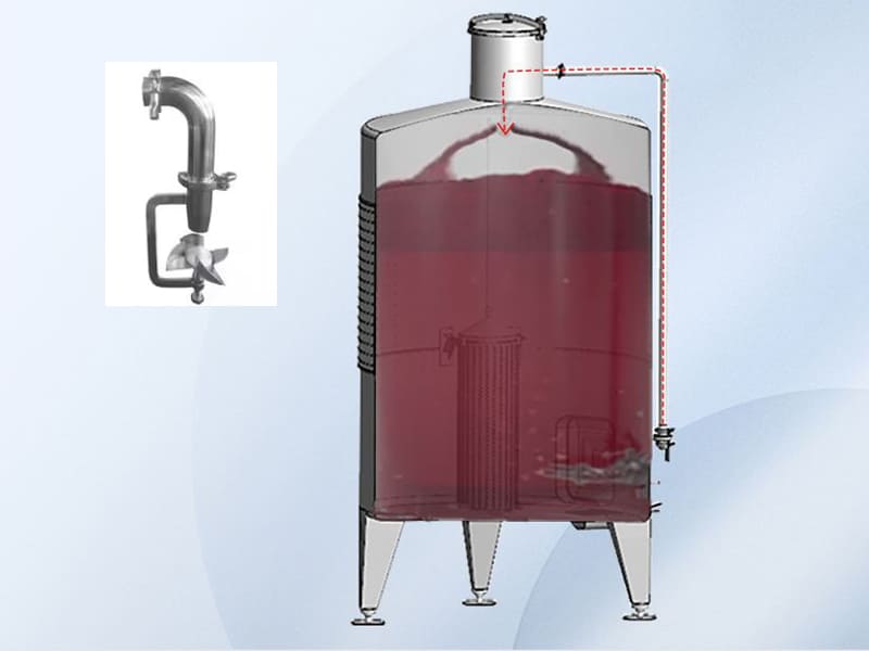 circulation pipe & spray ball 2