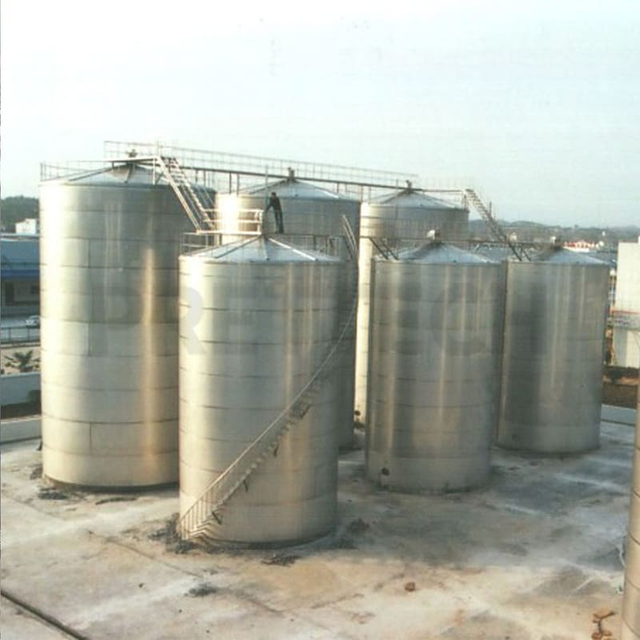 Tallow Storage Tank with Heating Coil