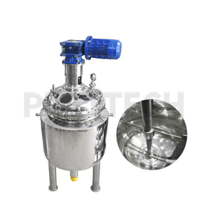 Top Agitator Stainless Steel Chemical Mixing Tank 