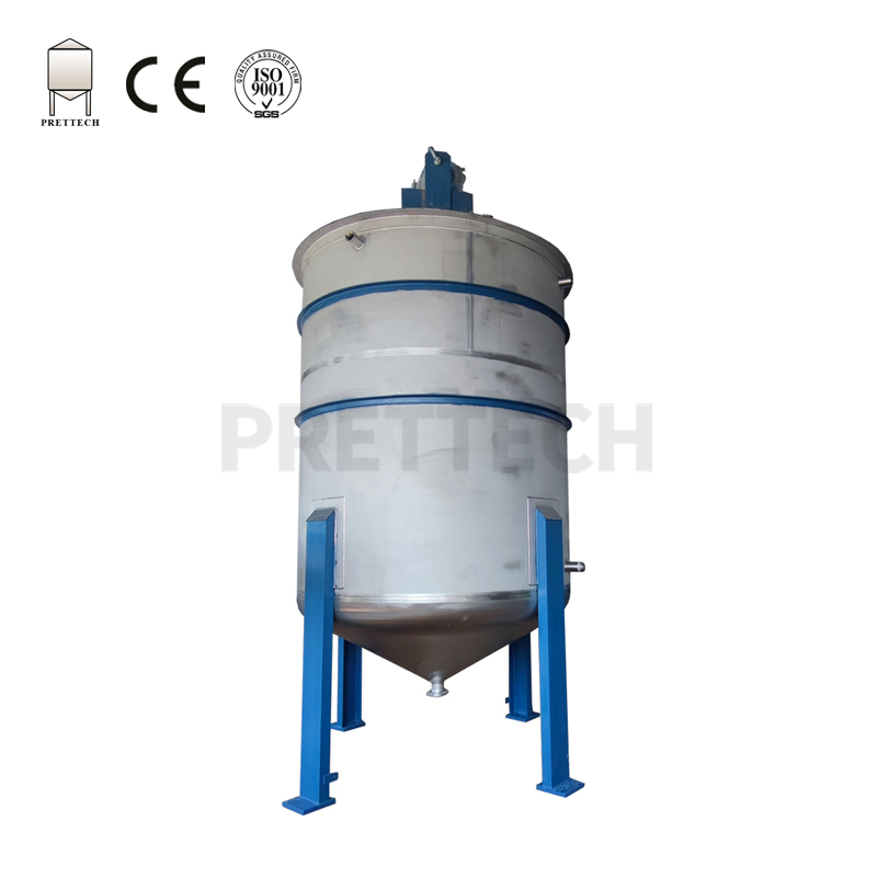 Stainless Steel Blending Tanks With Cone Bottom For Cosmetic 