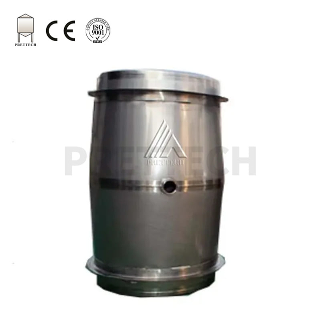 75 Gallon Stainless Steel Wine Barrel