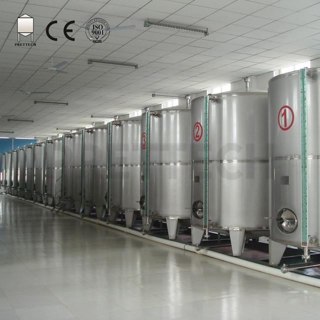 Stainless Steel Palm Oil Storage Tank with Heating Coil