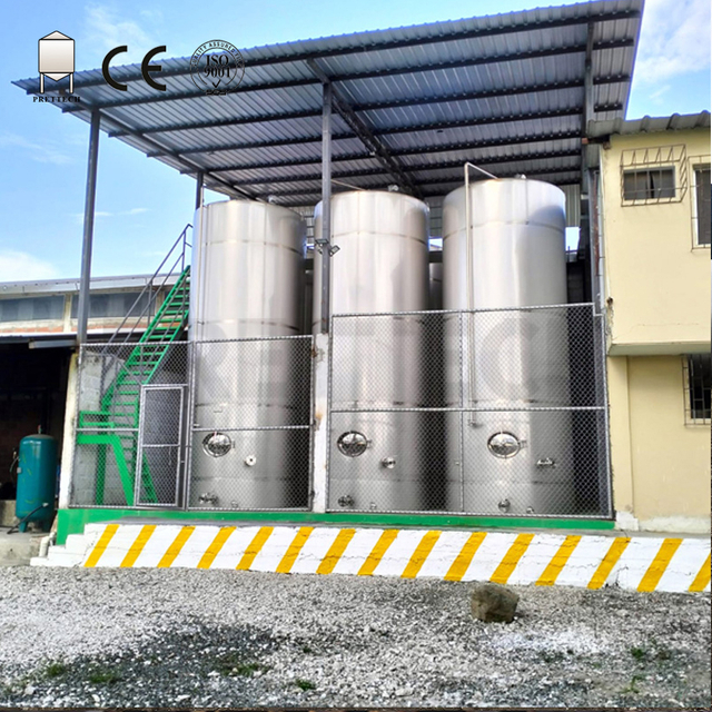 Stainless Steel Coconut Oil Storage Tank