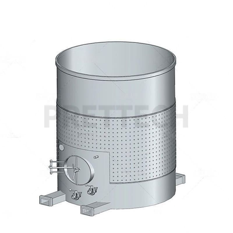 Open Top Forkable Tank with Jacket
