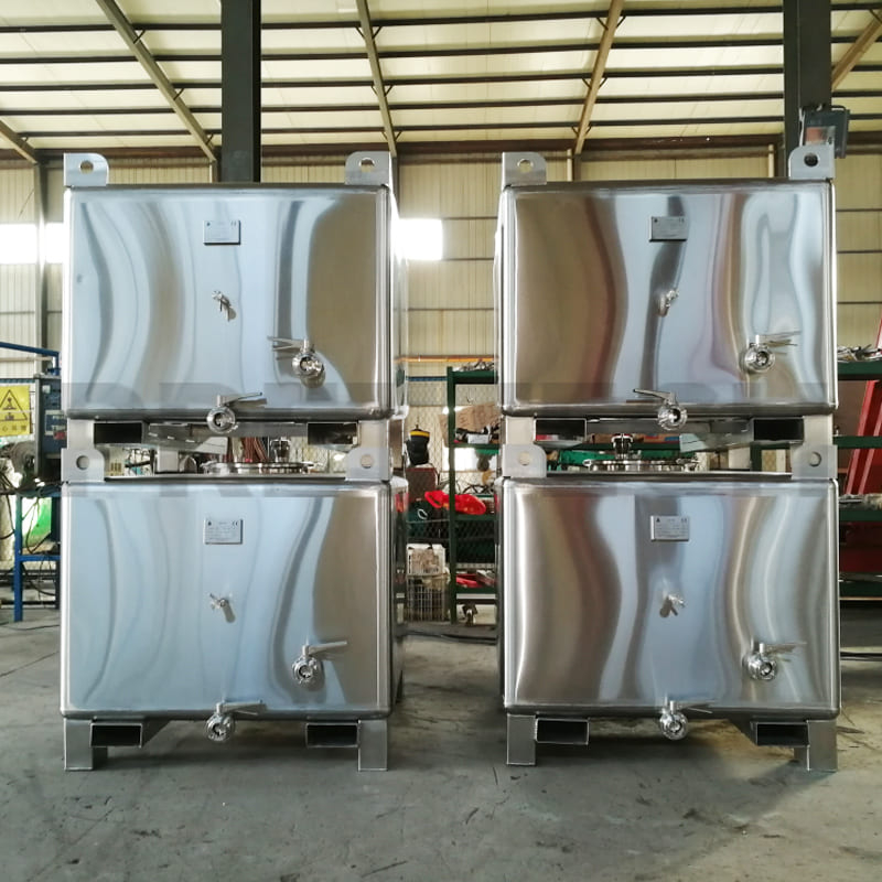 Stainless Steel Forkable Square Isnulation Tank 