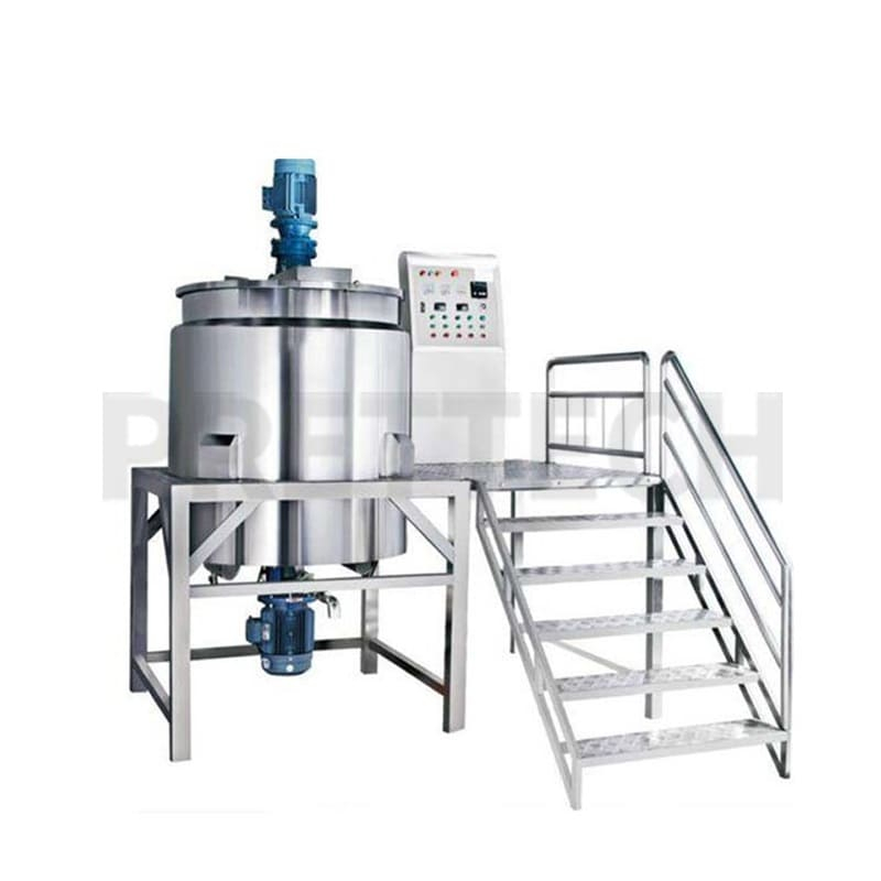 Double Jacket Stainless Steel Chemical Reactor For Coating Industry