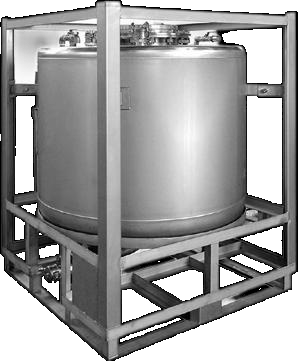 Stainless steel IBC tank (1)
