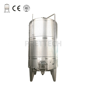 Stainless Steel Pump Over Jacketed Wine Fermenter