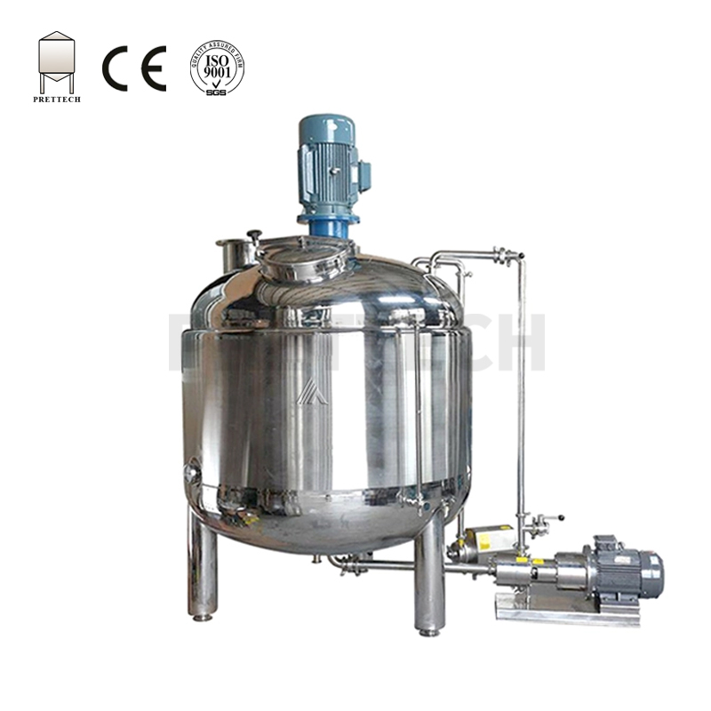 Double Jacket Emulsifying Tank For Daily Chemical Industry