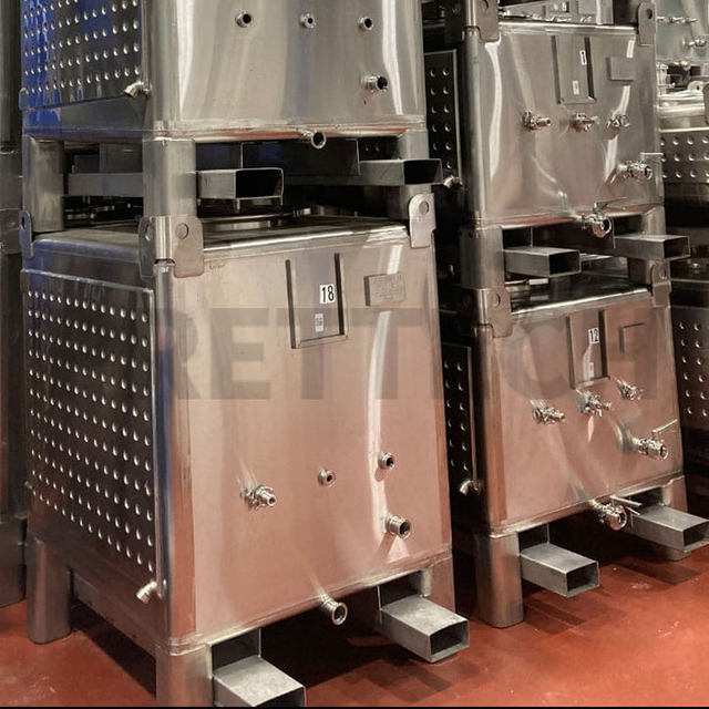 Stainless Steel Forkable Square Tank