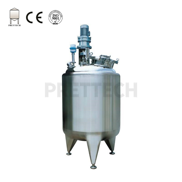  Stainless Steel Chemical Measuring Tank With Mixer For Painting Coating Producing