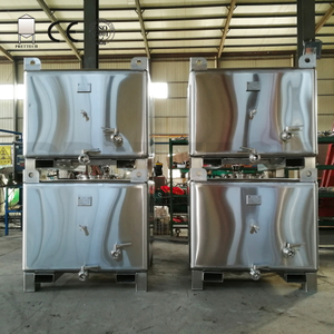 Stainless Steel Forkable Square Tank with Insulation