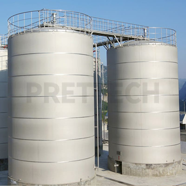 Sainless Steel Butter Storage Tank with Heating Coil