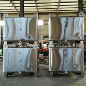 Stainless Steel Forkable Square Tank with Insulation