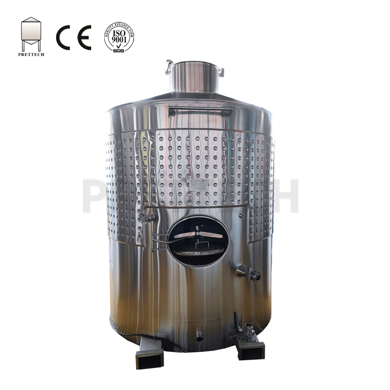Stainless Steel Wine Forkable Tank with Dimple Jacket