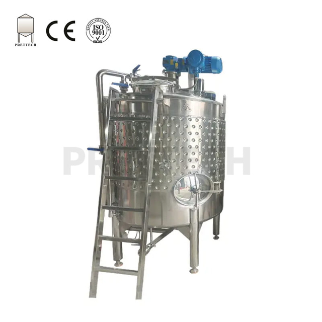 Alcohol Fermenter Tank With Agitator