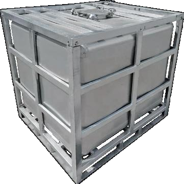 Stainless steel IBC tank (3)
