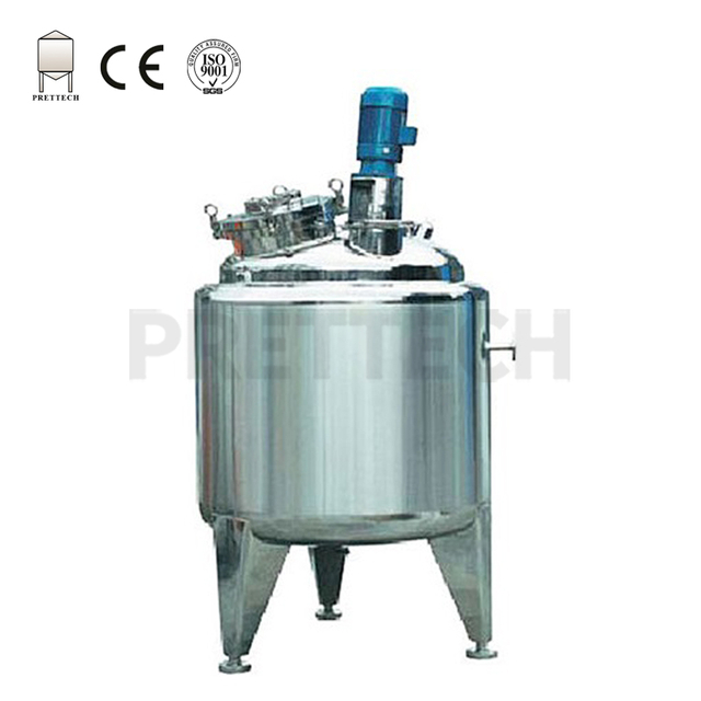 Jacketed Mixing Tank with Agitator For Daily Use Chemical 