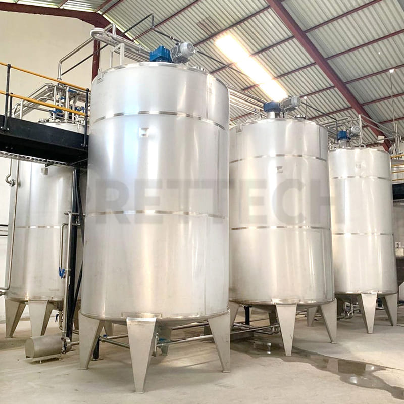 Food Grade 304 Stainless Steel Olive Oil Storage Tanks