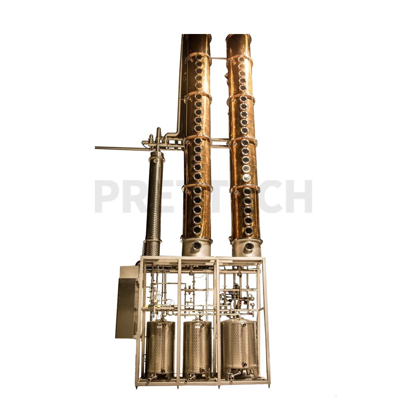 Copper Distillation Column still