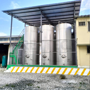 Stainless Steel Coconut Oil Storage Tank with Steam Heating 