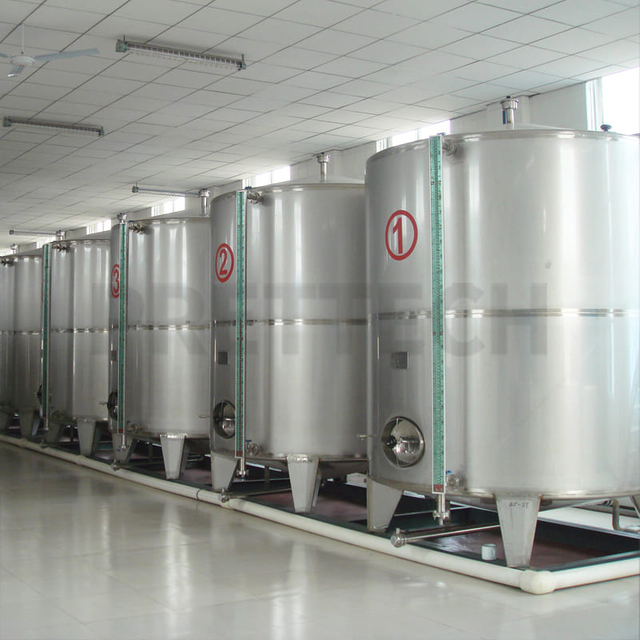 Vertical Chemical Storage Tanks For Cosmetic Raw Material 