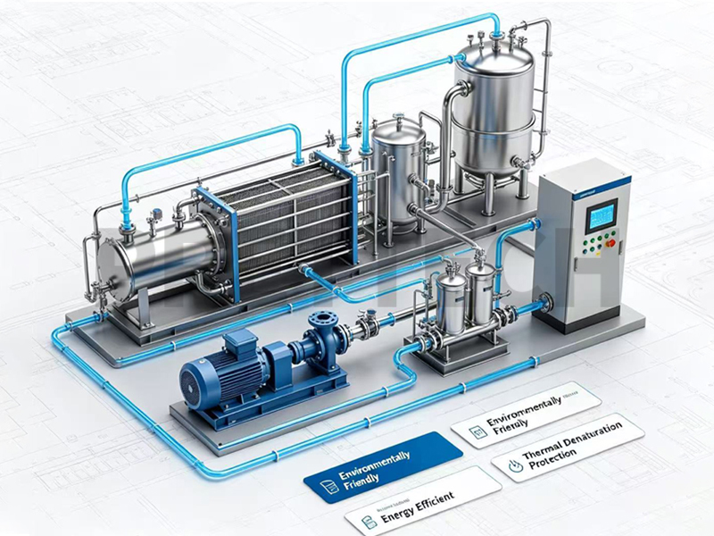 Main Components of MVR Forced Circulation Evaporator1.jpg